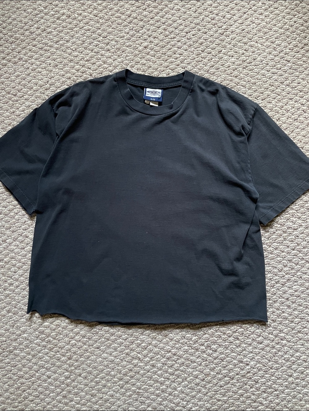 Vintage Umbro cropped t shirt